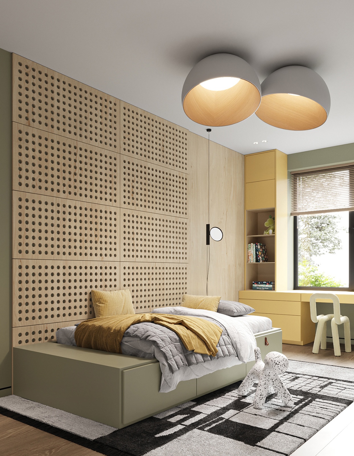 黑白+原木，高级质感别墅 | Katerina Pikhtina-18