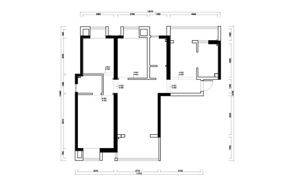 140㎡北欧风居室设计-0