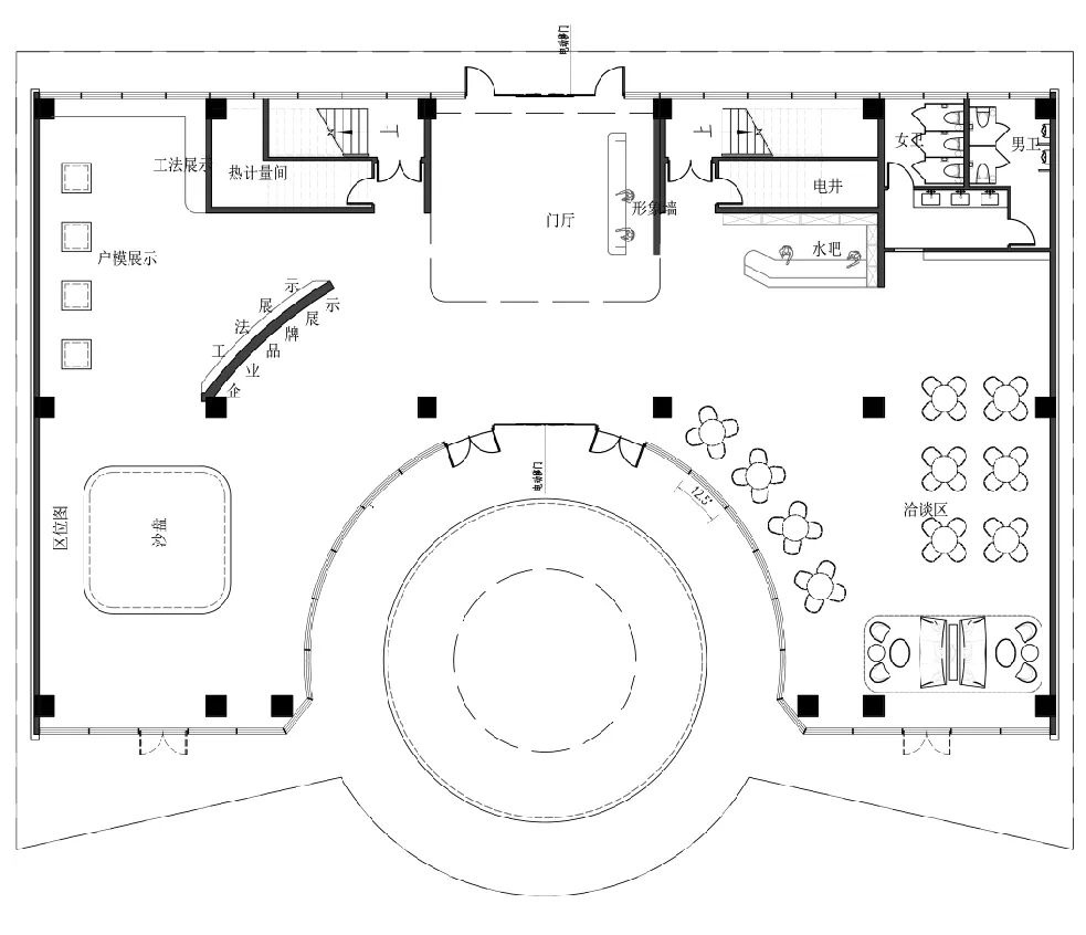 渭南·中创·天悦售楼中心丨中国渭南丨東木营造-2