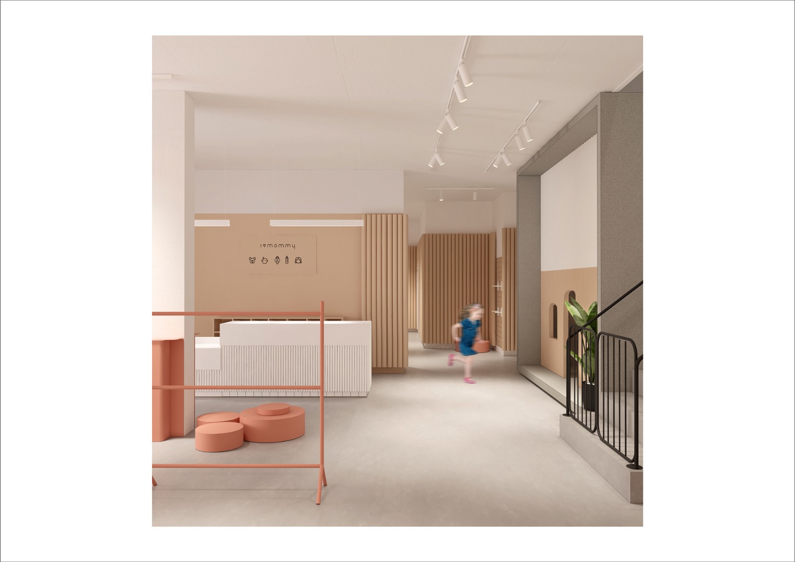 乌克兰极简儿童服装店  LIS 设计工作室-4