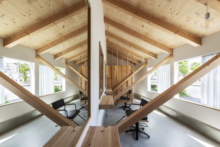 YOKONAGAYA 美容沙龙,环境建筑办公室丨日本大阪-33