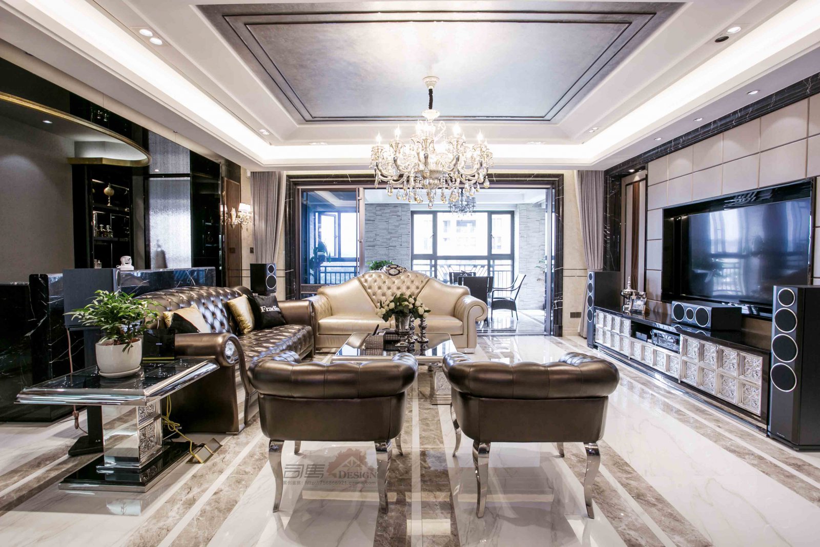 现代奢华风 · 滨江一号雅苑C座户型丨中国绍兴-12