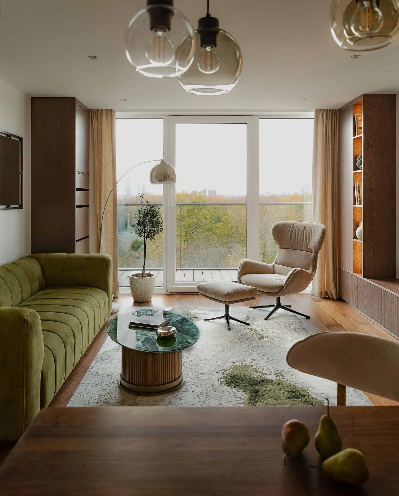 巴特西公寓丨英国伦敦丨Mariya Krylova-1