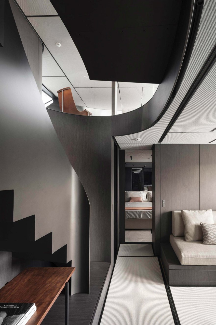 豪华游艇 SX112 内部空间设计丨Piero Lissoni-15