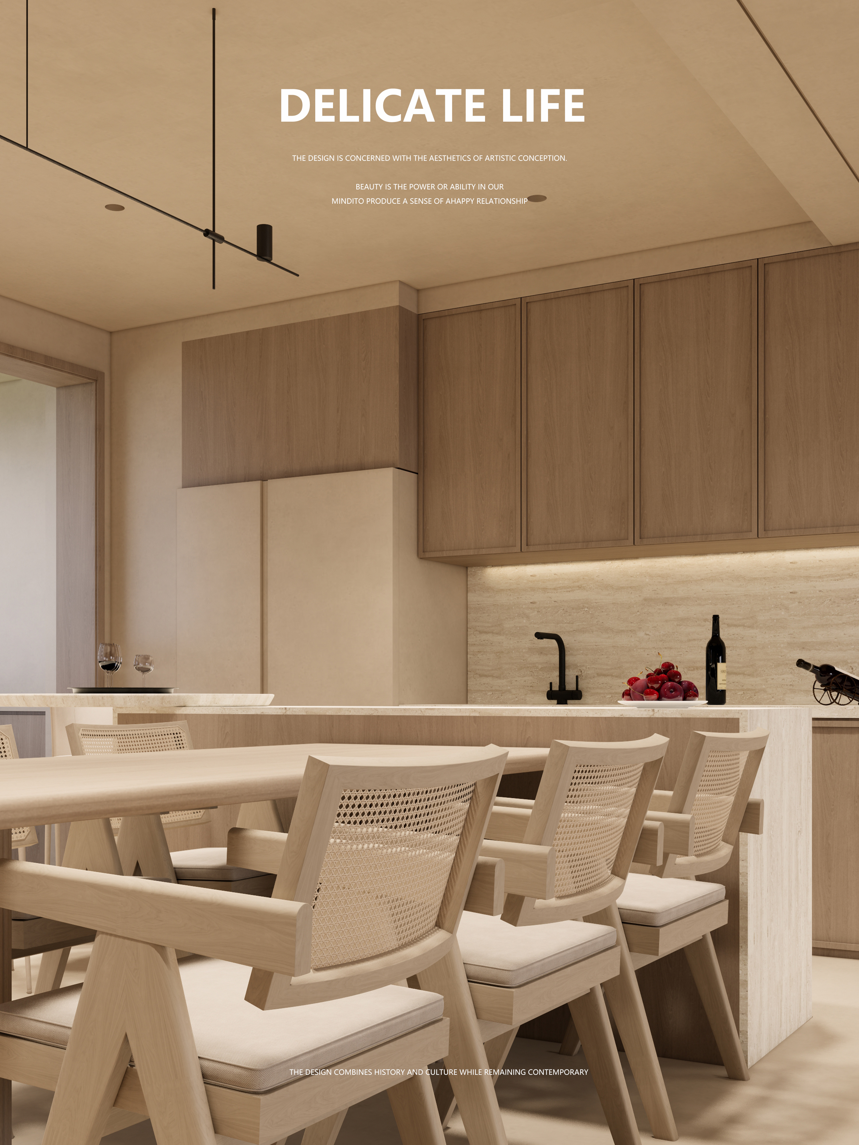 寻找诧寂风丨静谧的家装艺术丨中国贵州丨HEART 石头-16