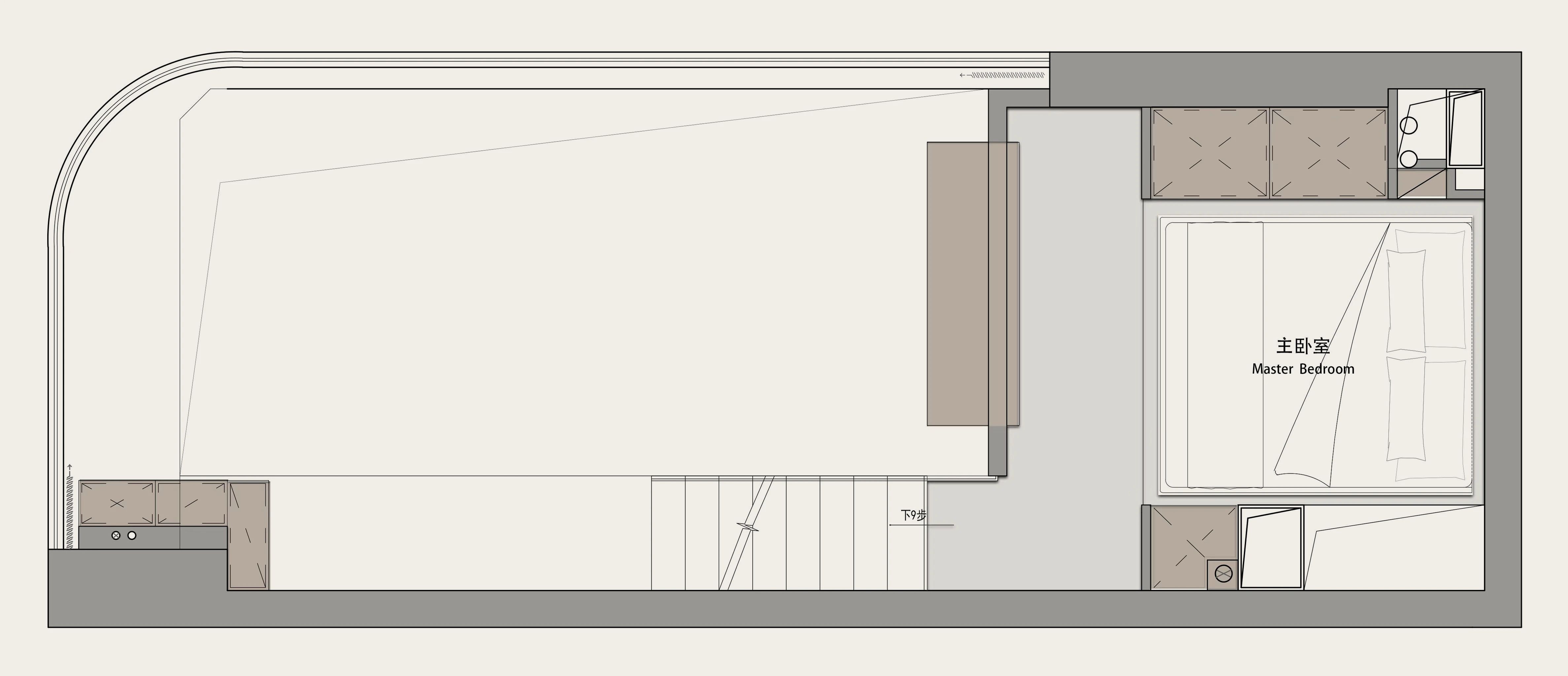 36㎡度假loft公寓设计丨中国成都丨拾光悠然设计-60