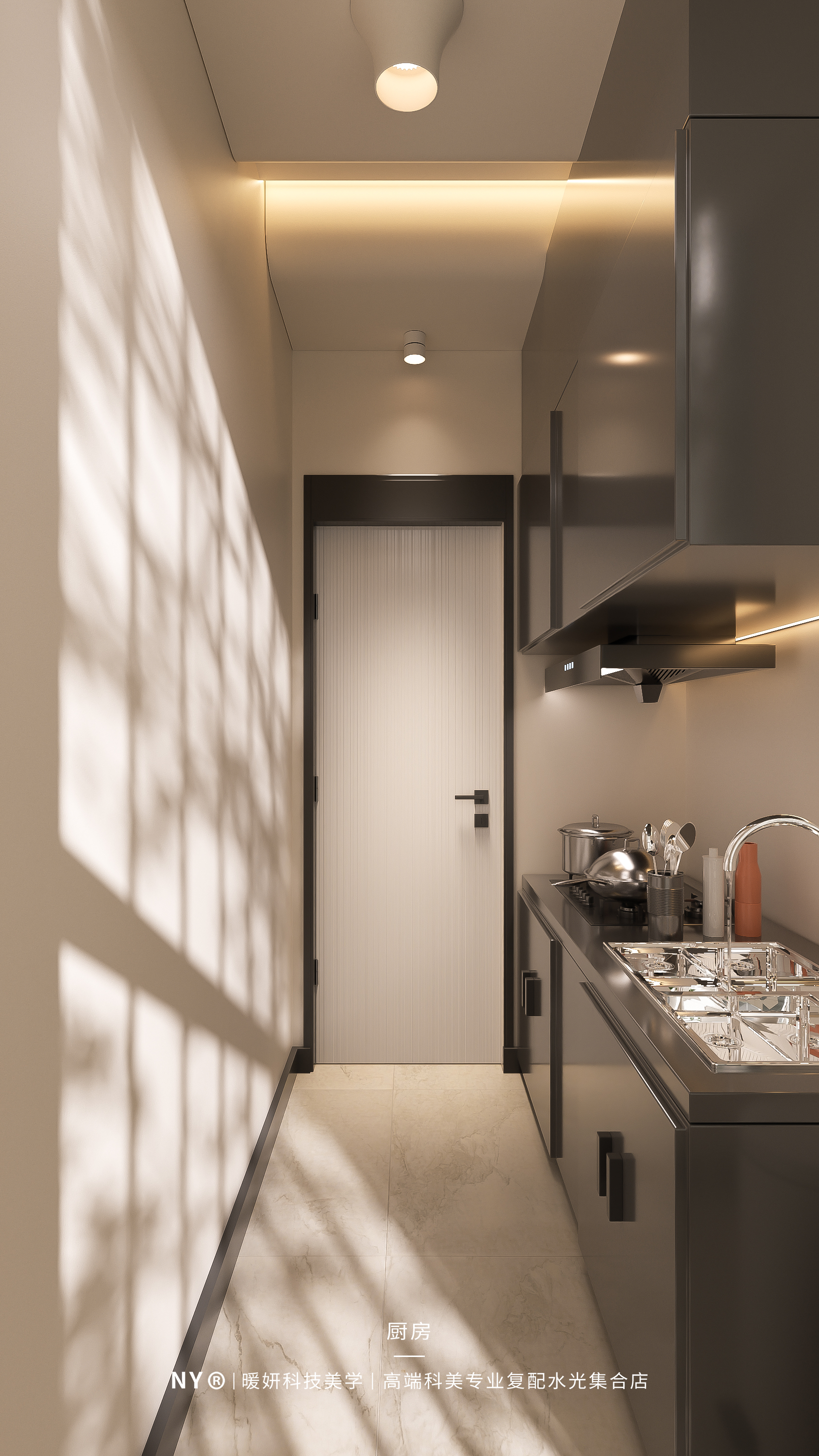 奶油风美妆美肤空间设计丨小漓-19