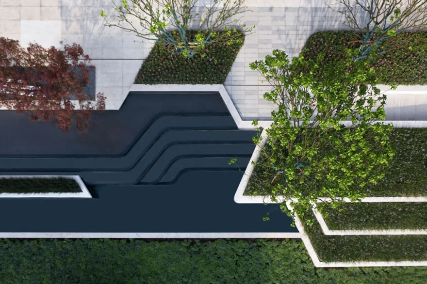 重庆青秀阅山 | 现代风格景观设计，打造烟雨渝州意境-28