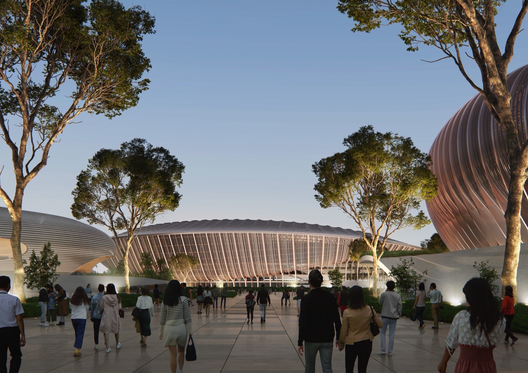 粤港澳大湾区体育中心即将完工 / Zaha Hadid Architects-12