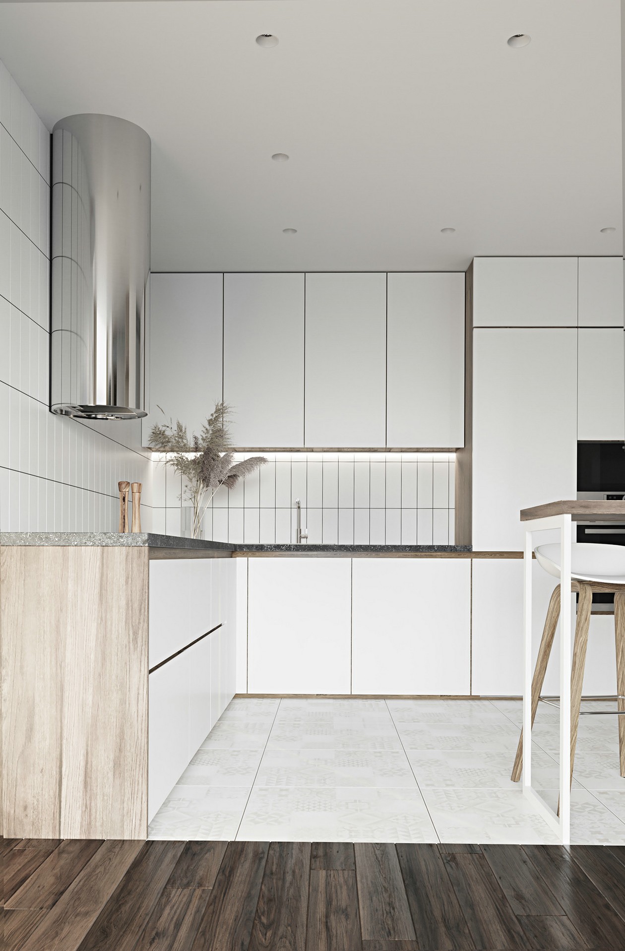 100平米 乌克兰基辅简约风空间设计-8