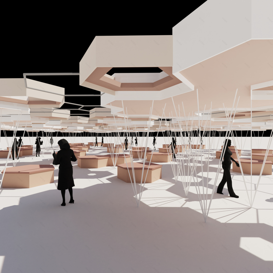 Hexagon Shade Pavilion Rhino Grasshopper Tutorial-18