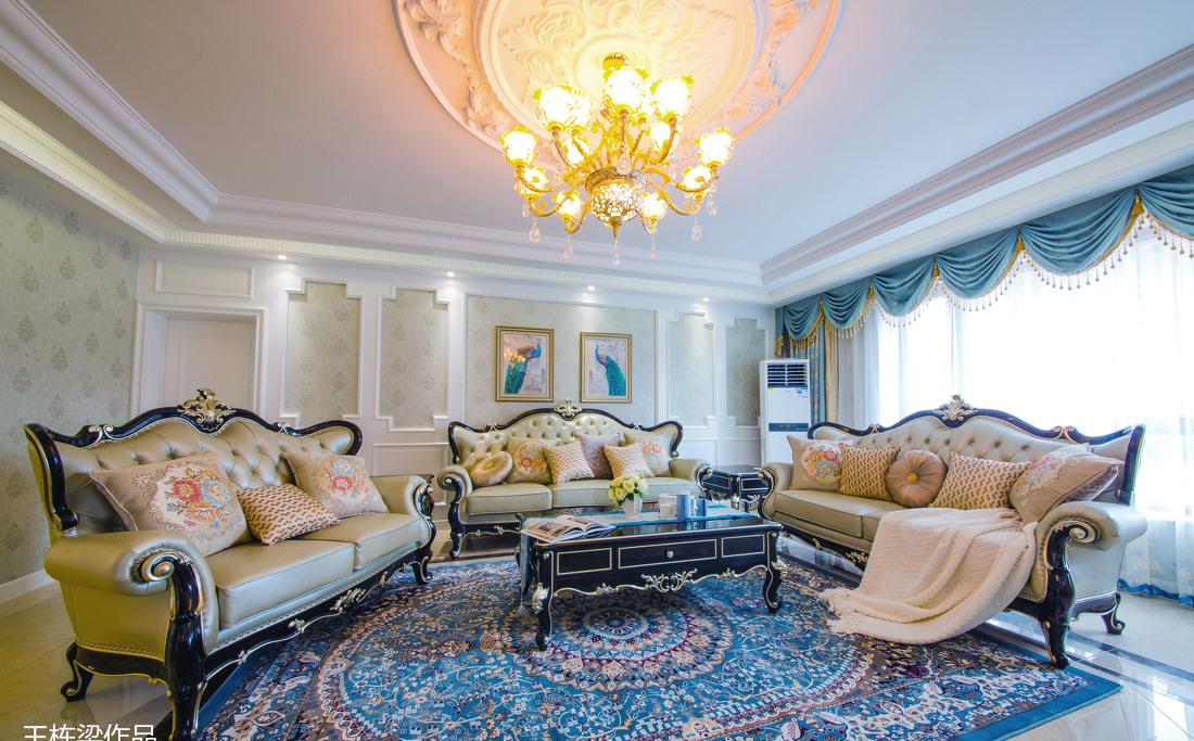 巨华紫光园法式风格样板间-10