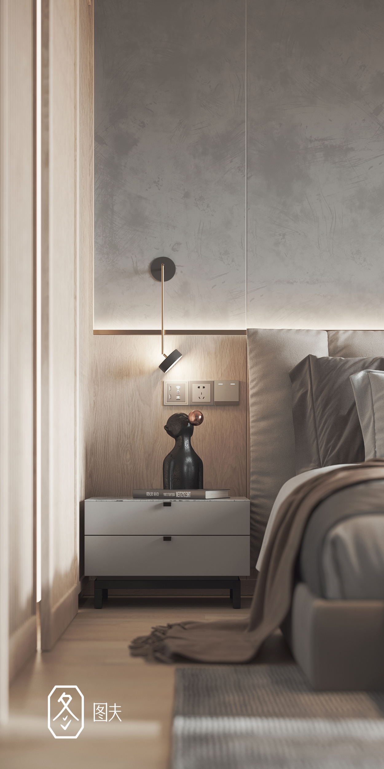 温馨舒适简约现代家居设计丨图夫 x 金该-11