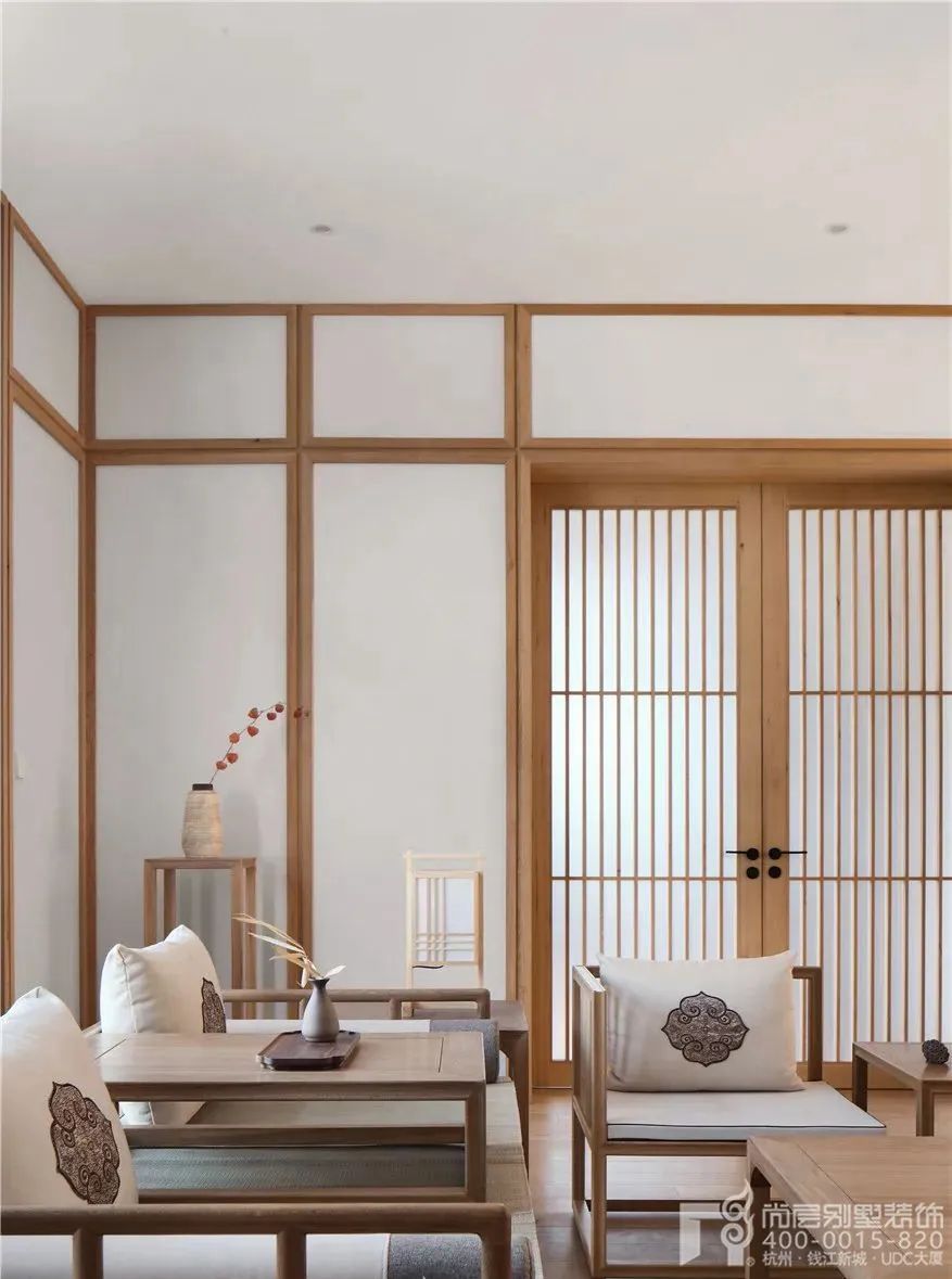 禅意日式,尚层别墅的诗意空间丨尚层别墅装饰-25