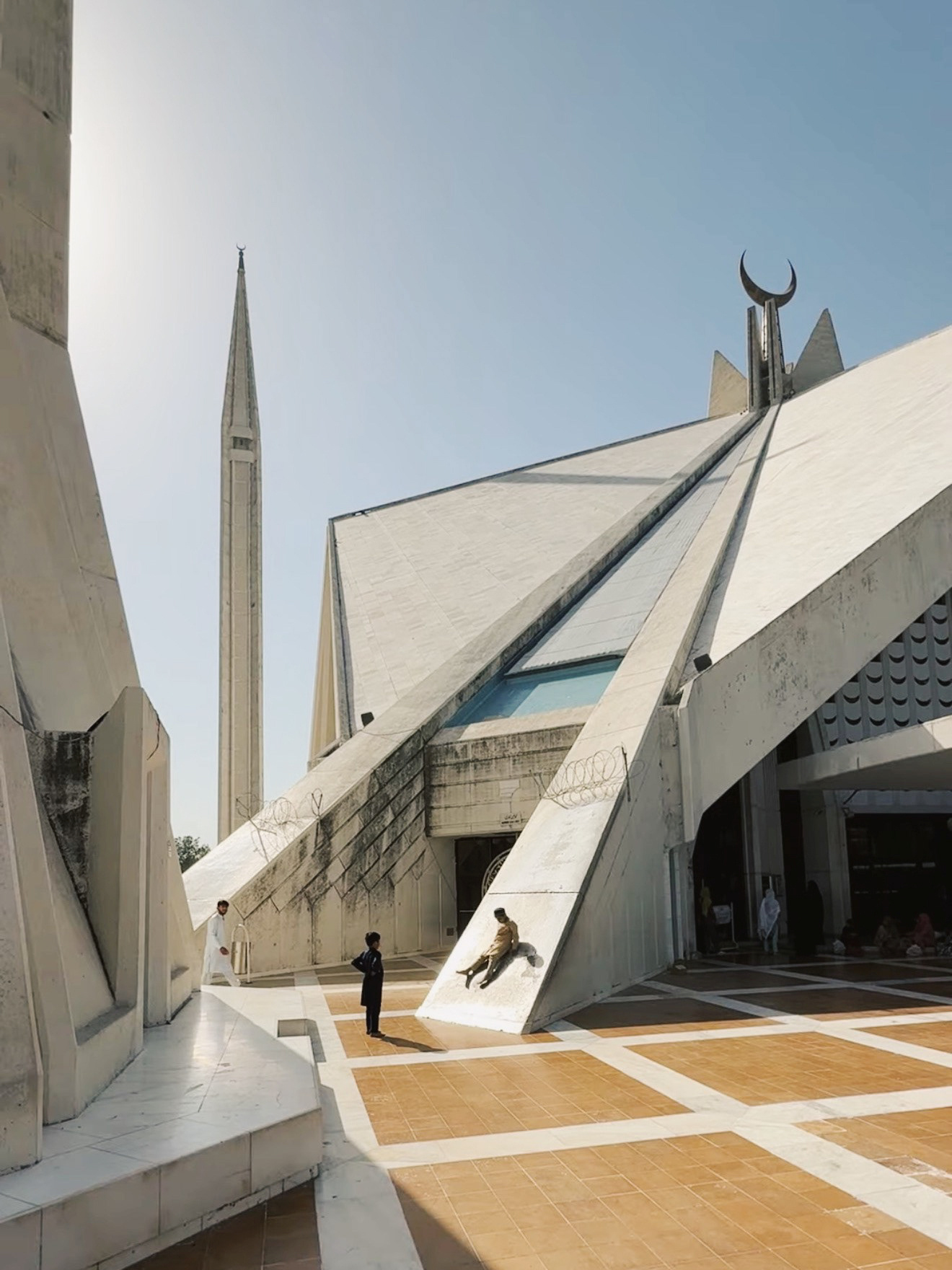 Faisal Mosque（费萨尔清真寺）丨巴基斯坦伊斯兰堡丨土耳其建筑师Vedat Dalokay-4