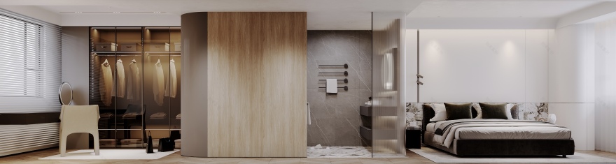 家装·现代轻奢丨中国福州丨福州研壹设计-21