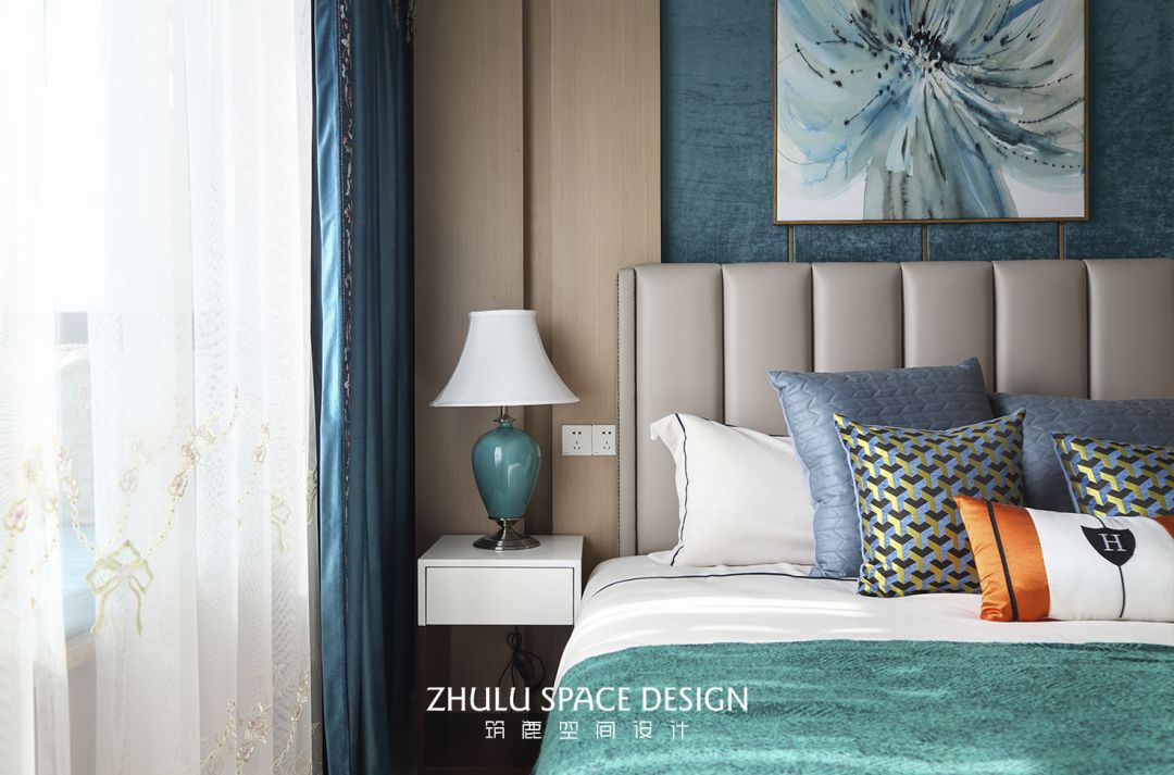 如东翡翠观澜轻奢样板房,现代都市优雅风-33