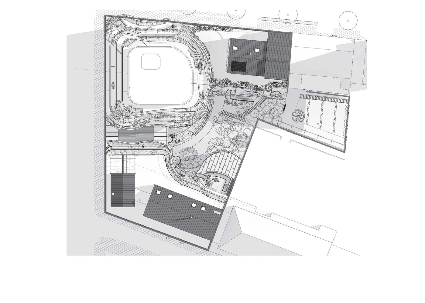 
将绿色和自然光融入集托儿所老年公寓一体的住宅楼设计 - 戈者设计 | 戈者设计-26