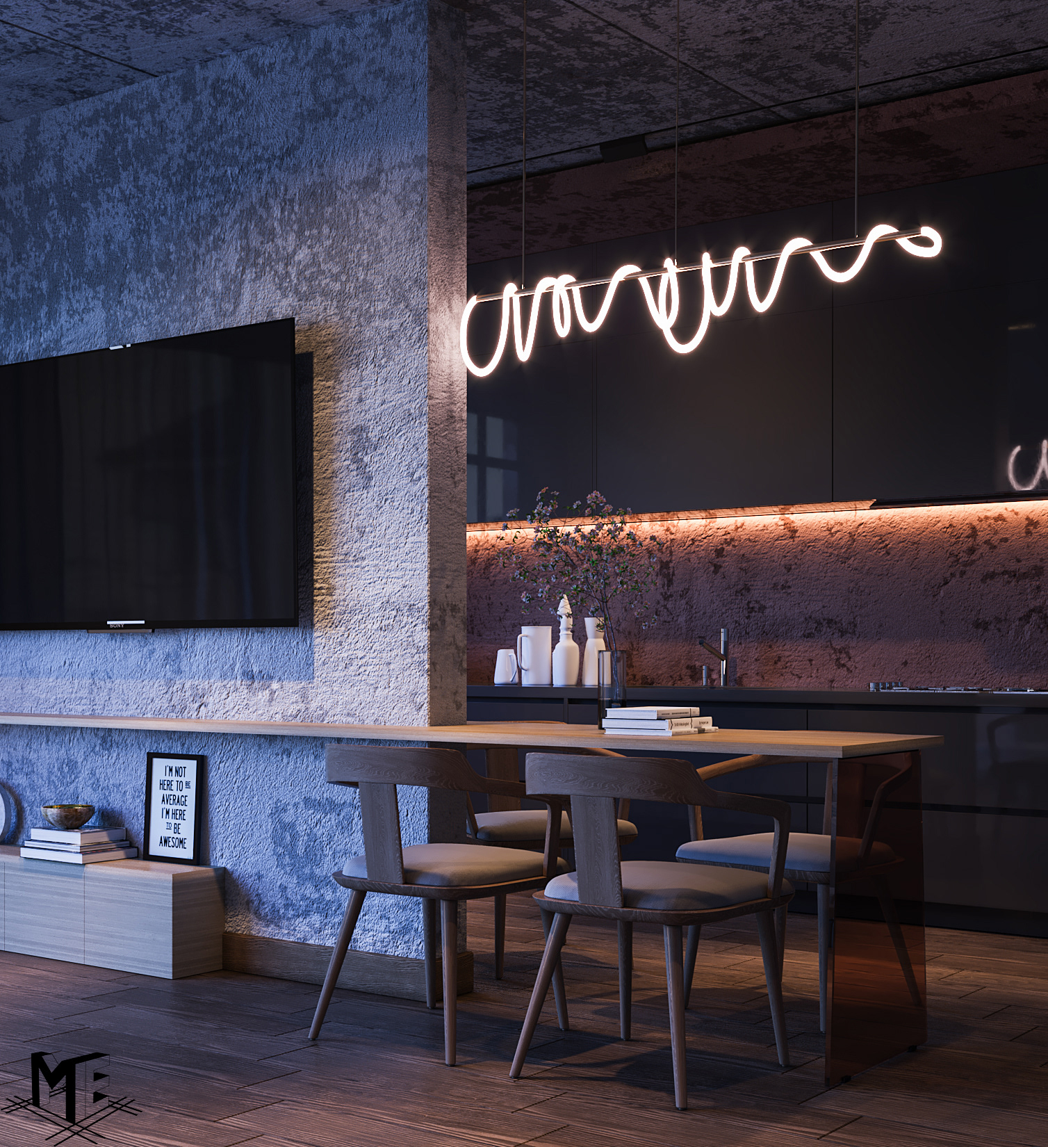 当代风格居住空间设计-8