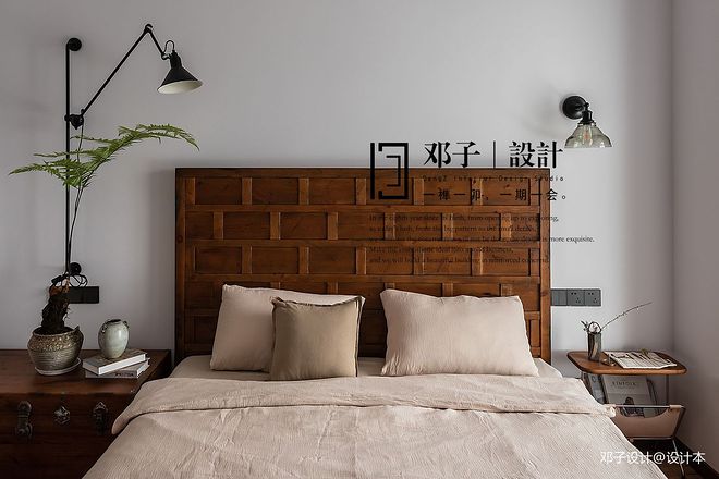 43万元三居102平米装修案例·原木生活剧,三代之家的诗意与希冀-15