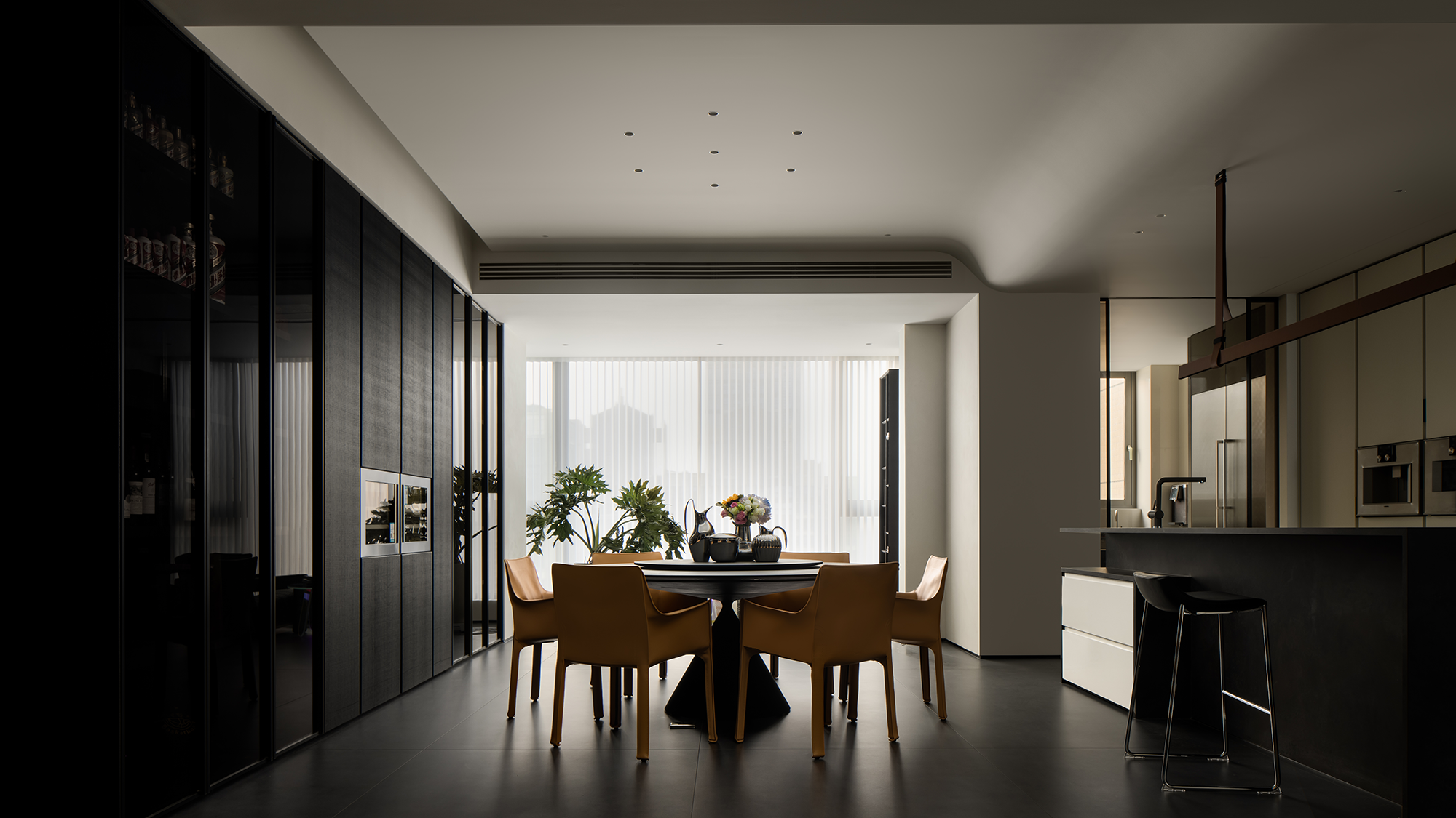 黑与光的对话丨中国广州丨姚国健室内工作室-49