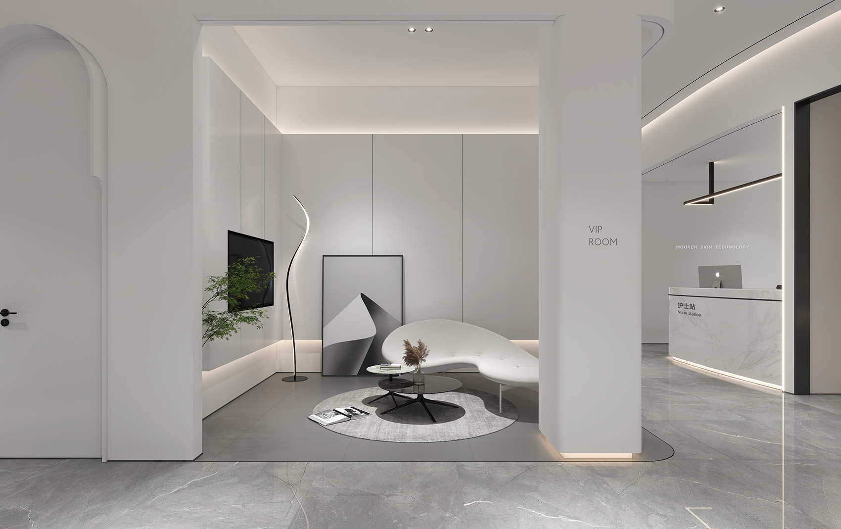 茉翎国际医疗抗衰老中心丨中国宁波丨魔戏空间设计&ABDdesign-43