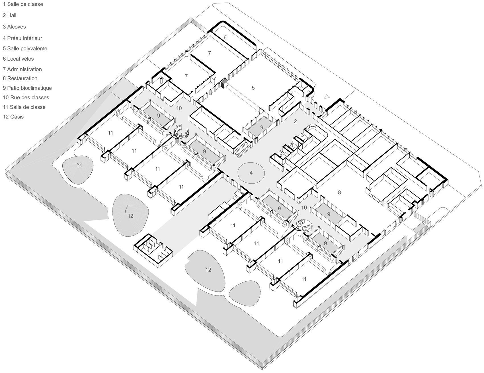 Simone Veil学校综合体丨法国丨Le Penhuel & Associés等多家单位-2