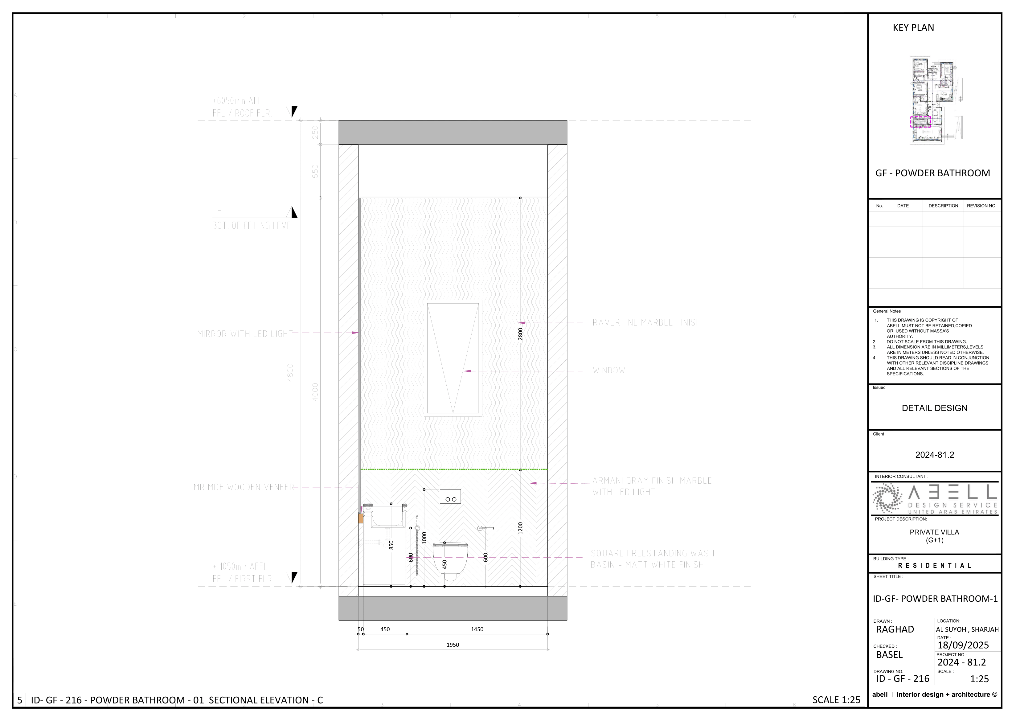 Residential Villa - Interior Design Work Drawings-4
