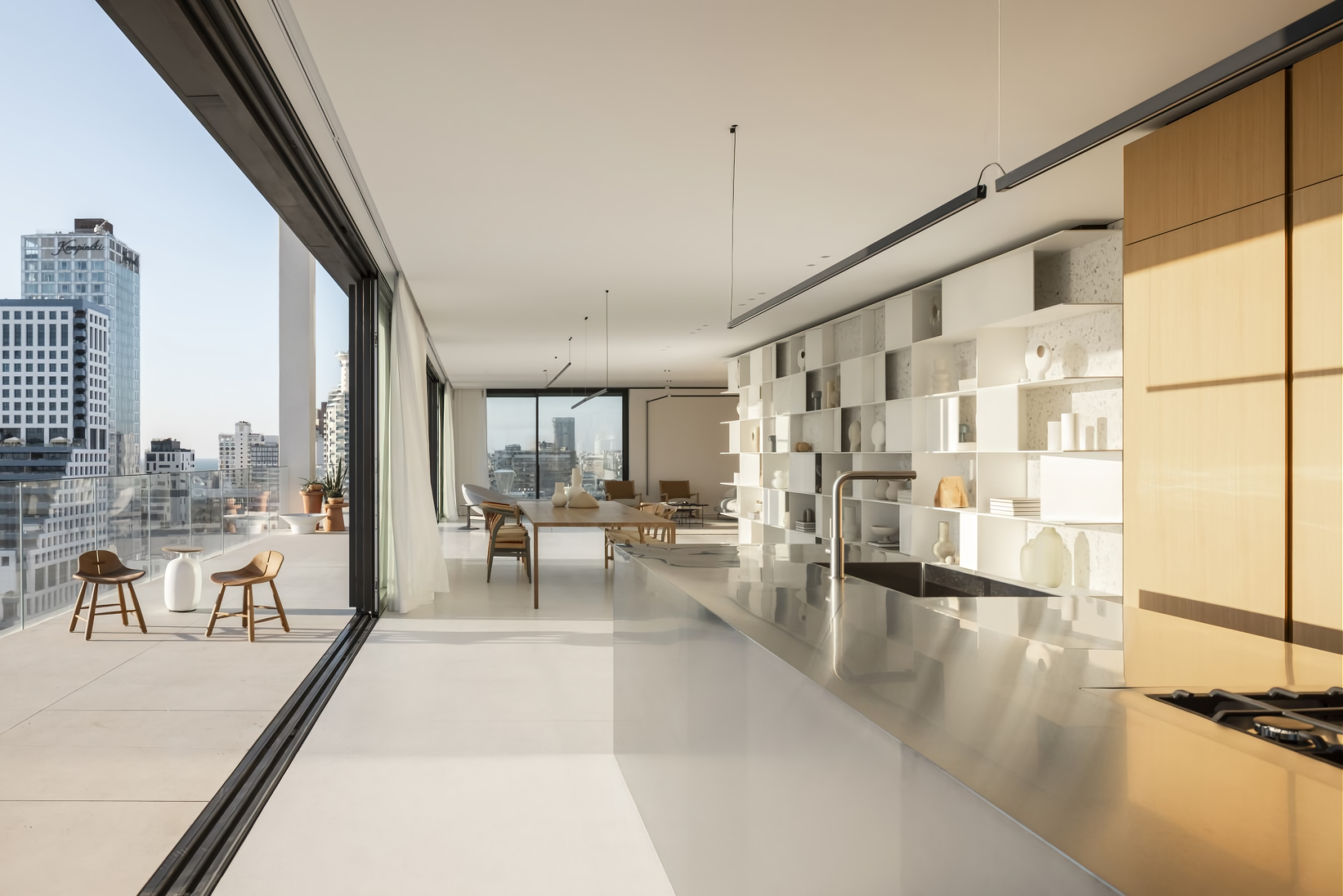 古拉顶层公寓丨以色列丨Pitsou Kedem Architects-16