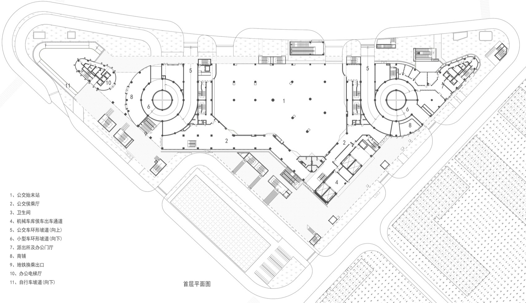 广州中山八路交通换乘枢纽综合开发项目丨中国广州丨华南理工大学建筑设计研究院有限公司孙一民工作室-98