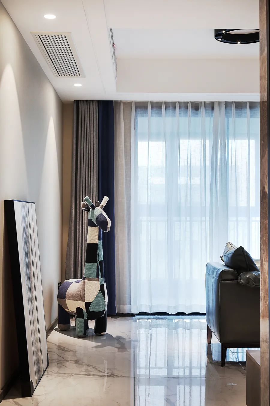 嘉兴优尚花园 150㎡现代简约设计，大气而简约的生活空间-0