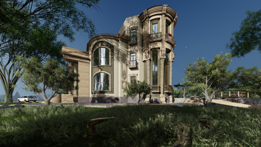 虚构的经典别墅丨个人-10