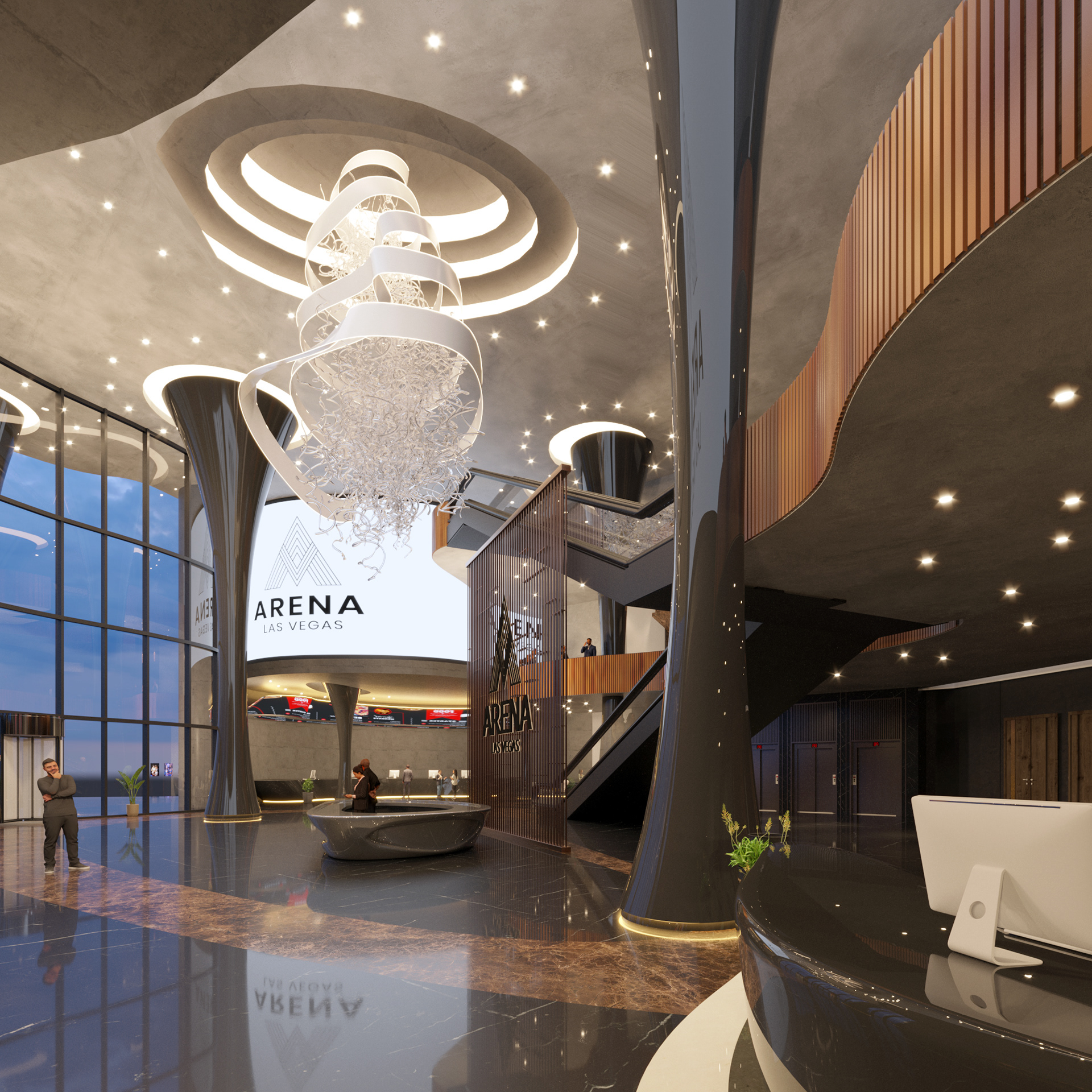 ARENA 俱乐部丨美国拉斯维加斯-7