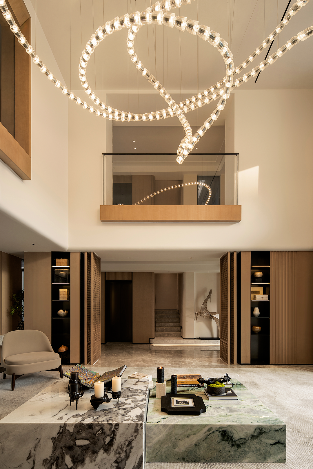 海南570㎡豪宅丨中国海南丨纳沃设计（软装）,广州赫尔贝纳室内设计有限公司（室内）-35