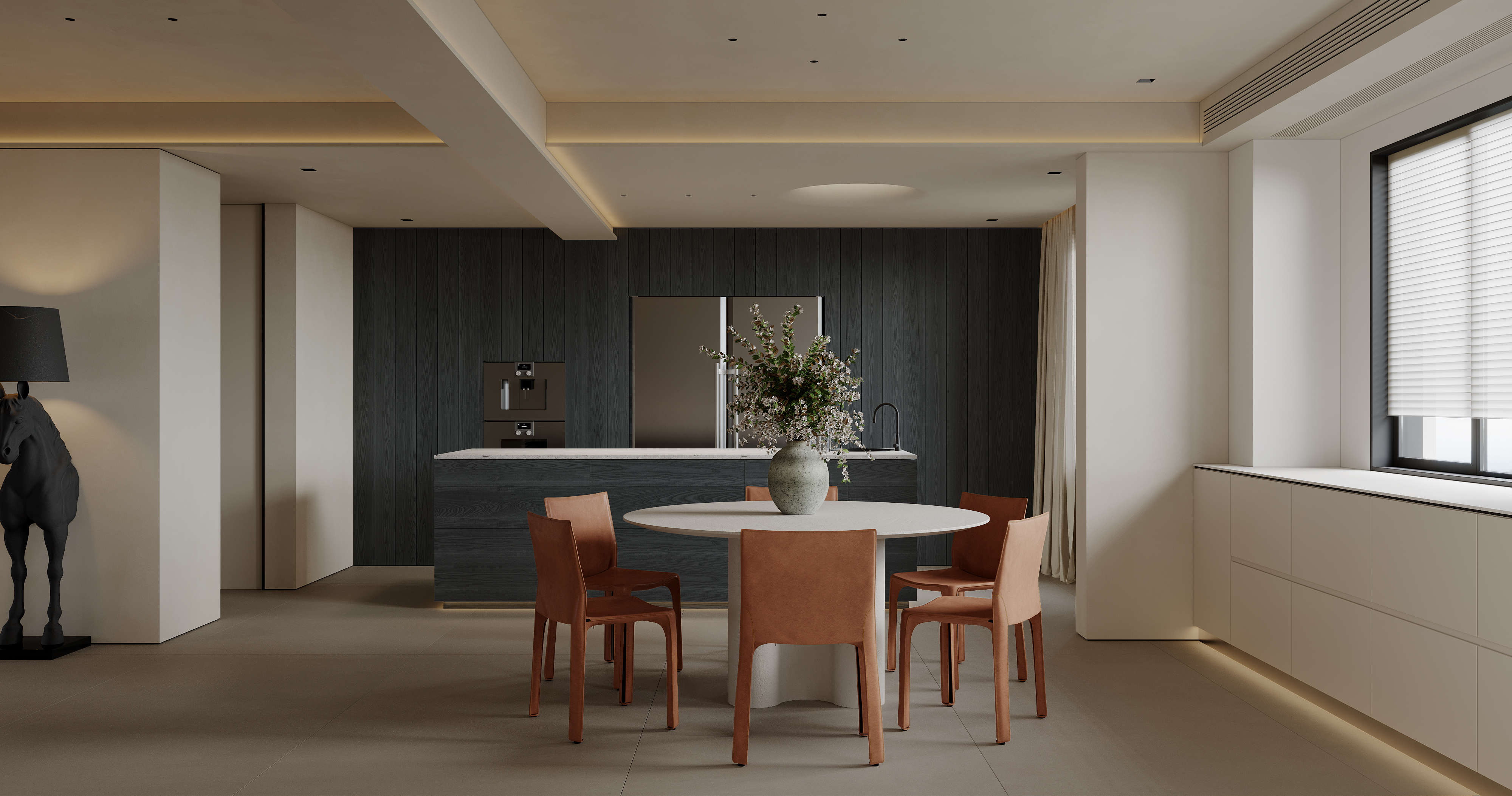 挑空别墅丨晫易视觉-15