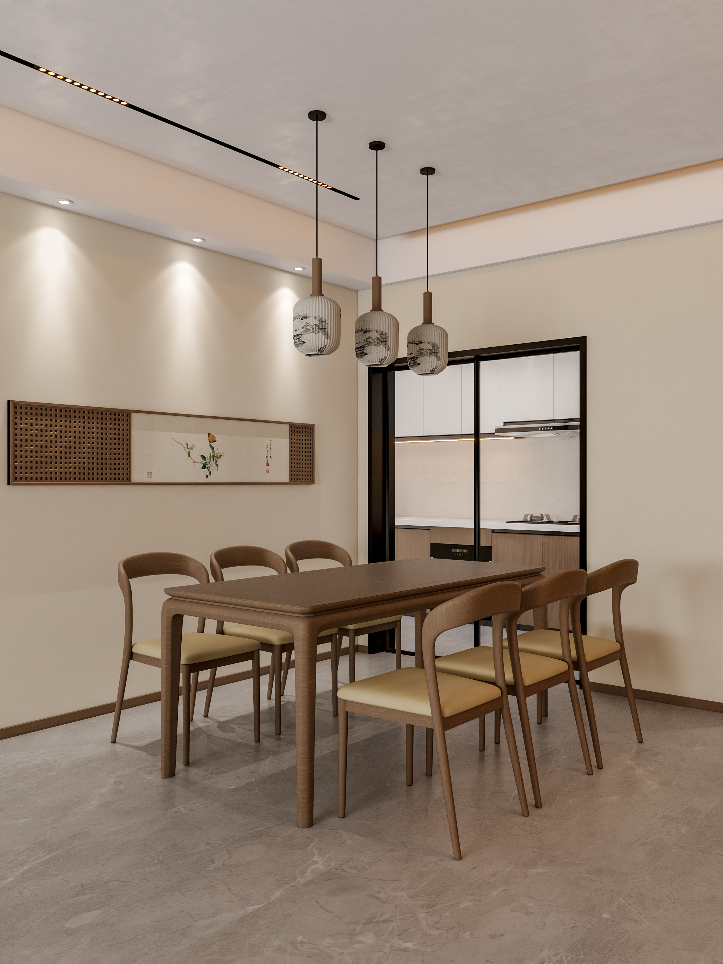 四川岳池香水湾（116平方简约中式三居室）-19