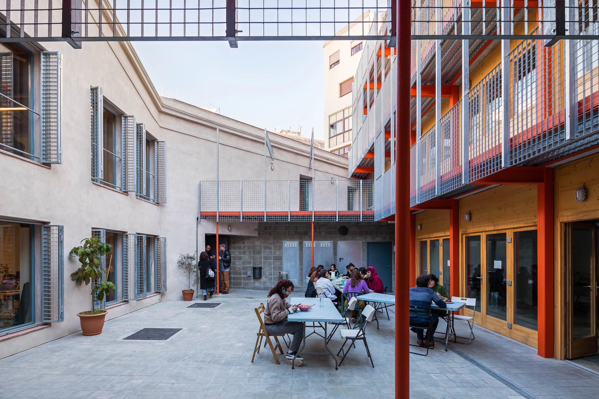 社区合作空间丨西班牙巴塞罗那丨Lacol arquitectura cooperativa-15