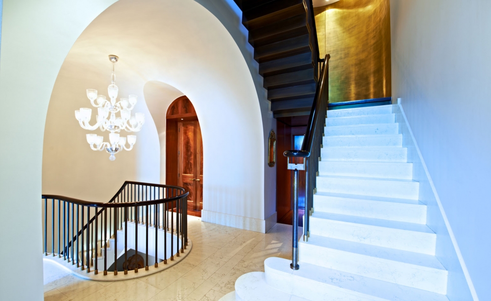 豪华别墅 现代风格[别墅] The highly crafted London Town House is an exercise in luxury by Groves Natcheva-15