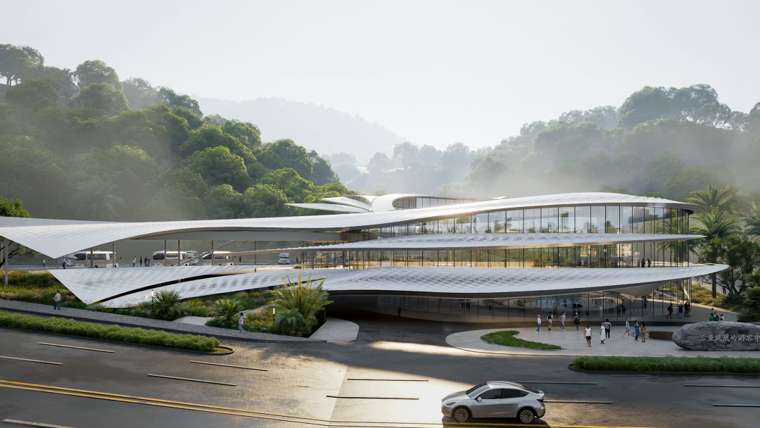 入围第一名三亚凤凰岭游客中心丨中国三亚丨邑建筑/Atelier-i-4