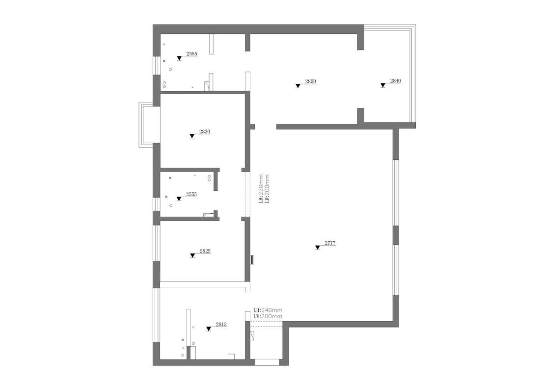 温暖时髦的家,精致多功能空间丨中国西安丨西安领作空间设计-0
