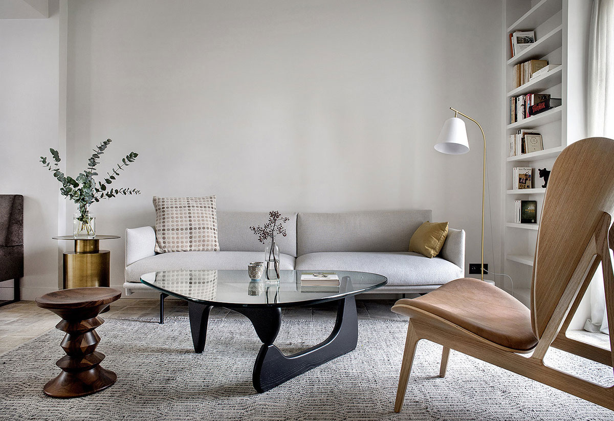 巴黎宁静公寓的乡村风情设计-1