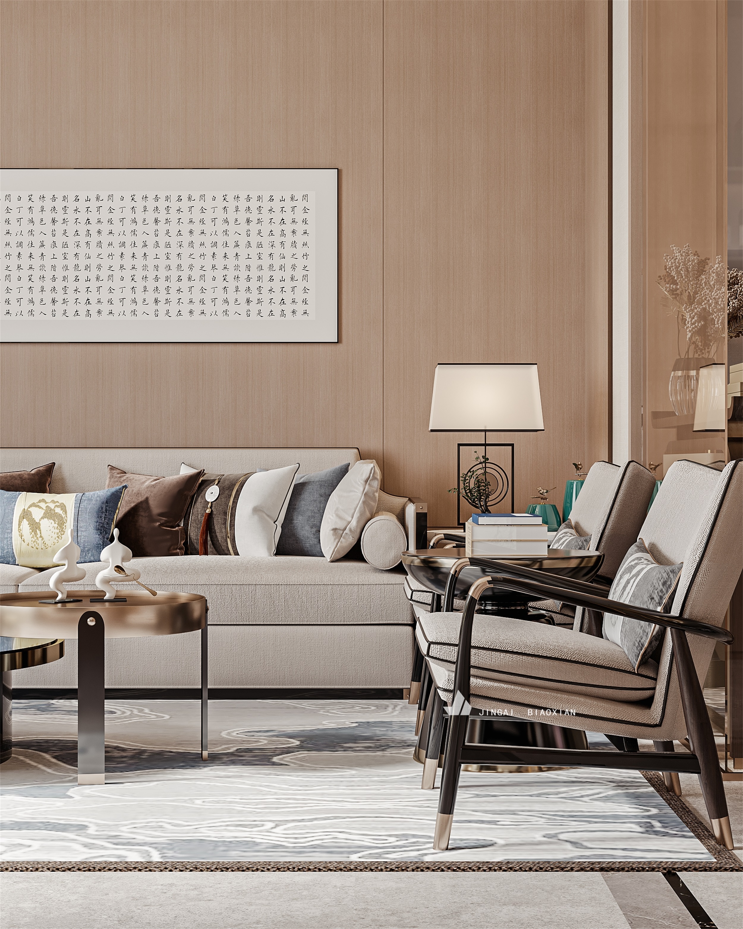 现代简约客餐厅设计案例-26