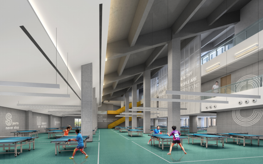 用设计诠释运动无限魅力|大浪体育中心-42