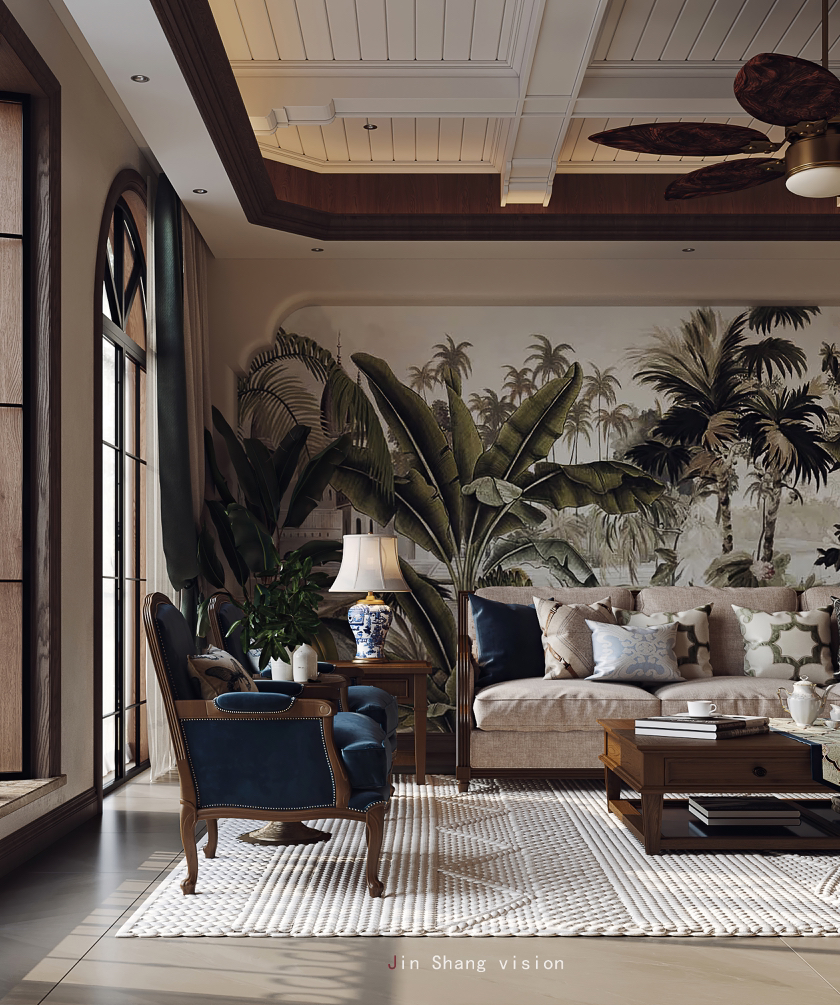 大宅设计 混搭风-4