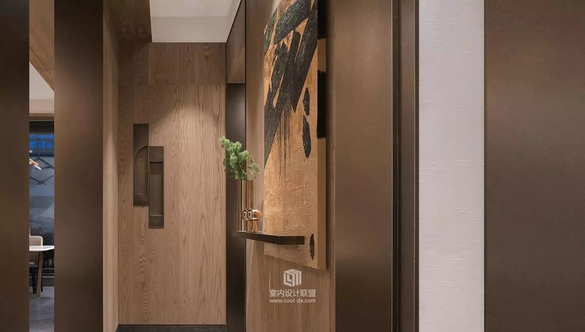 琚宾 新作--郑州美景东望别墅“二木”-21