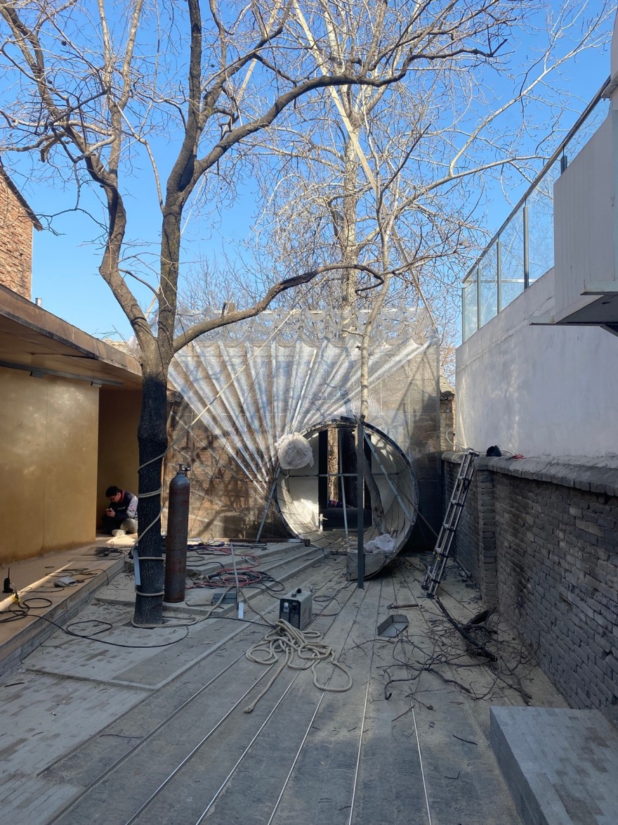 流光展厅 – 关中忙罢艺术节内院改造丨中国西安丨戴璞建筑-104