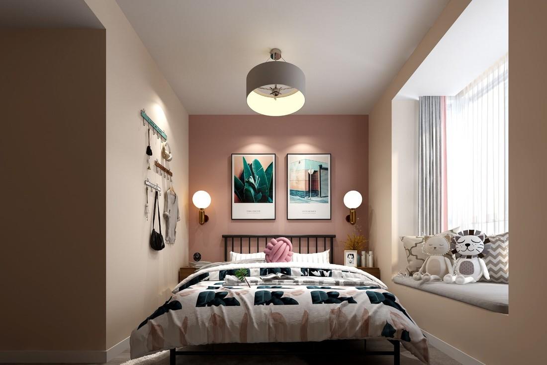 小户型公租房改造,打造多功能北欧风空间-4