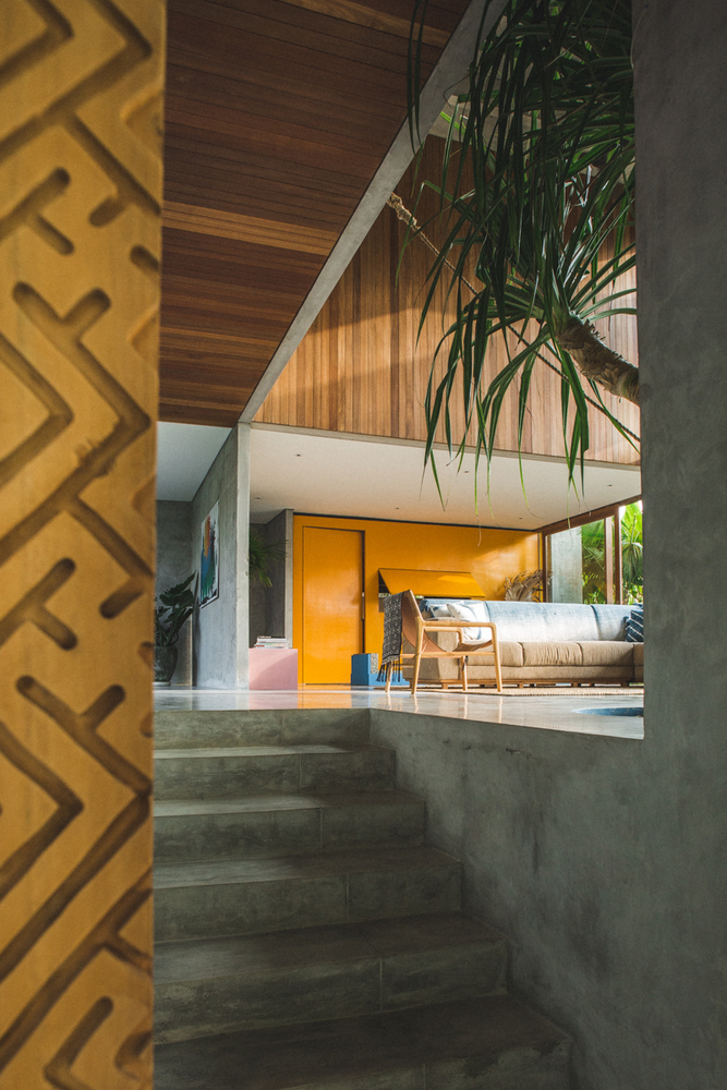 印度尼西亚巴厘岛“混凝土与木材的共生”住宅-28
