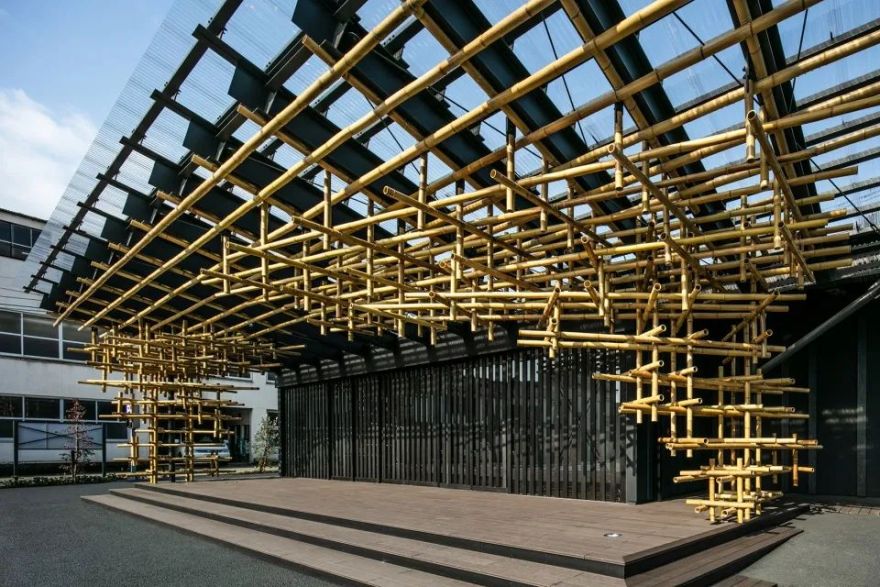 竹田市城下町交流广场丨日本大分丨隈研吾建筑都市设计事务所-16