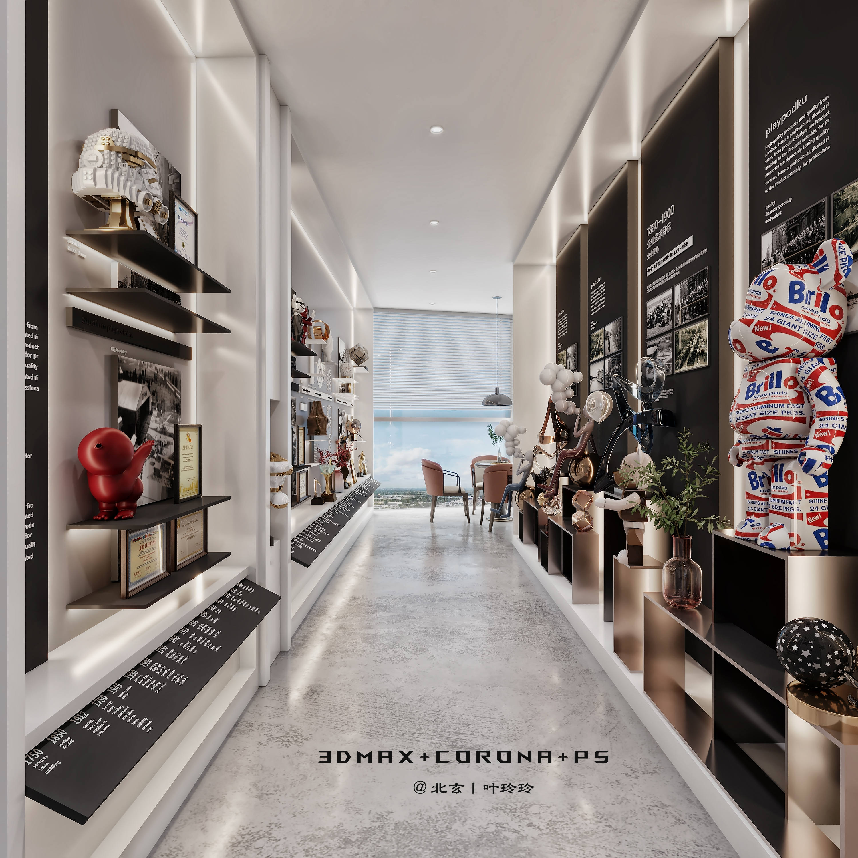 传媒公司办公室 | 搭建美妙的人文结构-9